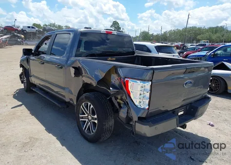 2023 Ford F-150 Xl из США, поврежденный, VIN 1FTEW1CP6PKD62092